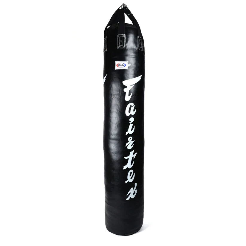 Fairtex 6ft Muaythai Banana Bag Filled HB6 Black/White