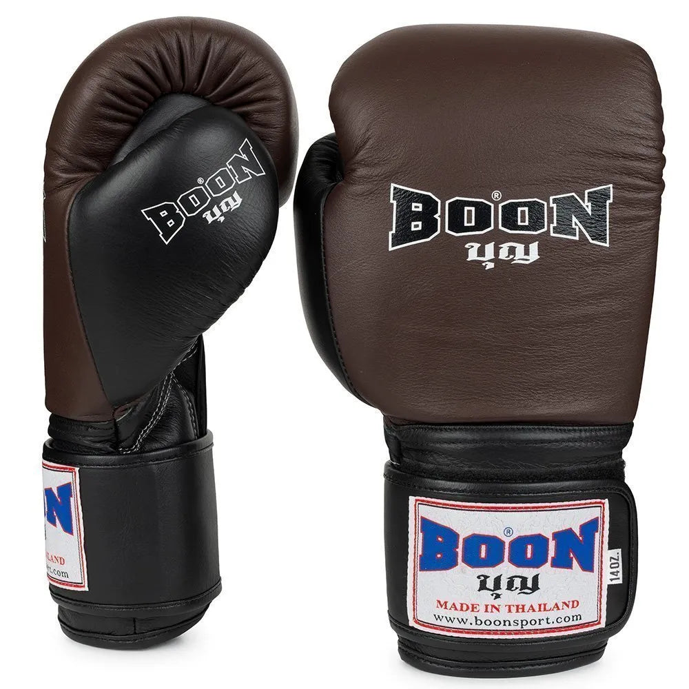 Boon Compact Boxing Gloves Brown/Black