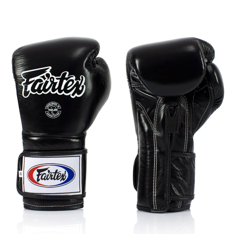 Fairtex Mexican Style Boxing Gloves Black