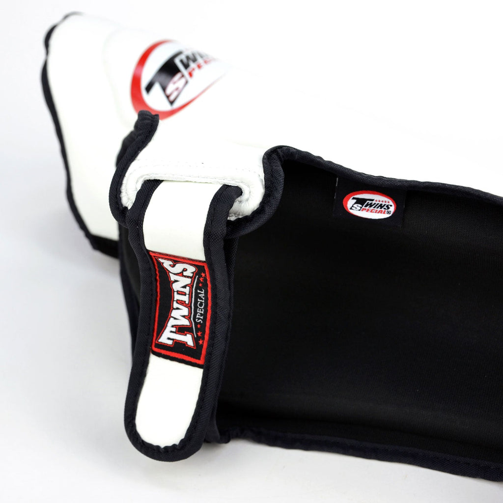 Twins Double Padded Shin Pads White