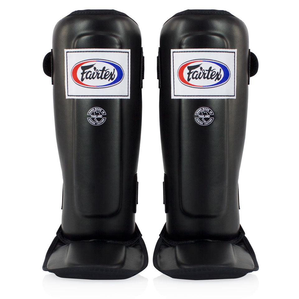 Fairtex Double Padded Shin Pads Black
