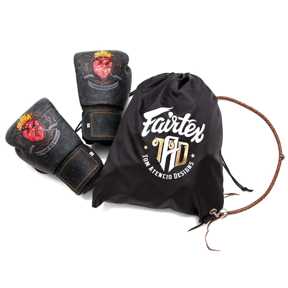 Fairtex X Tom Atencio Heart of The Warrior Boxing Gloves
