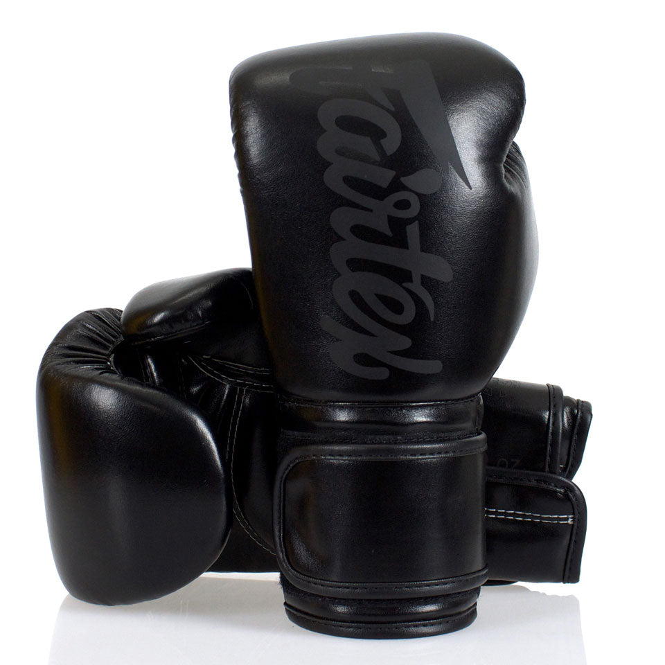 Fairtex Microfiber Boxing Gloves Black
