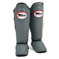 Twins Double Padded Shin Pads Grey