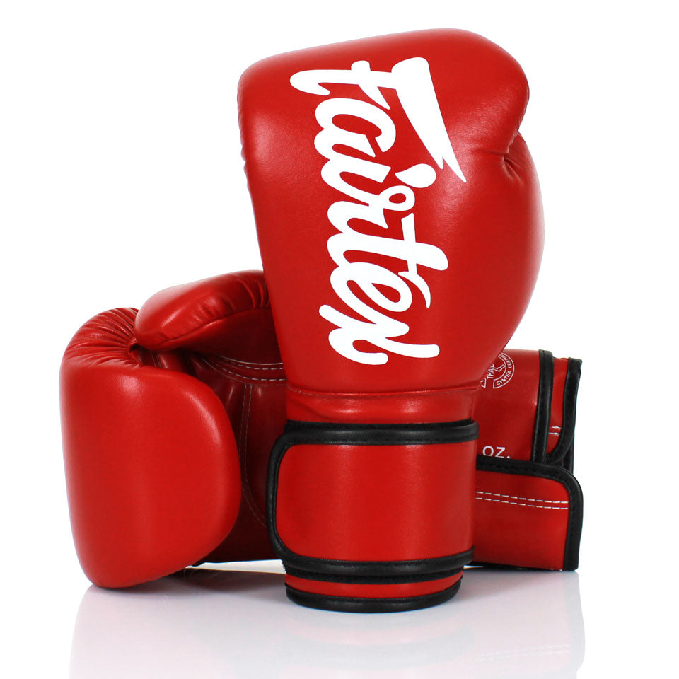 Fairtex Microfiber Boxing Gloves Red