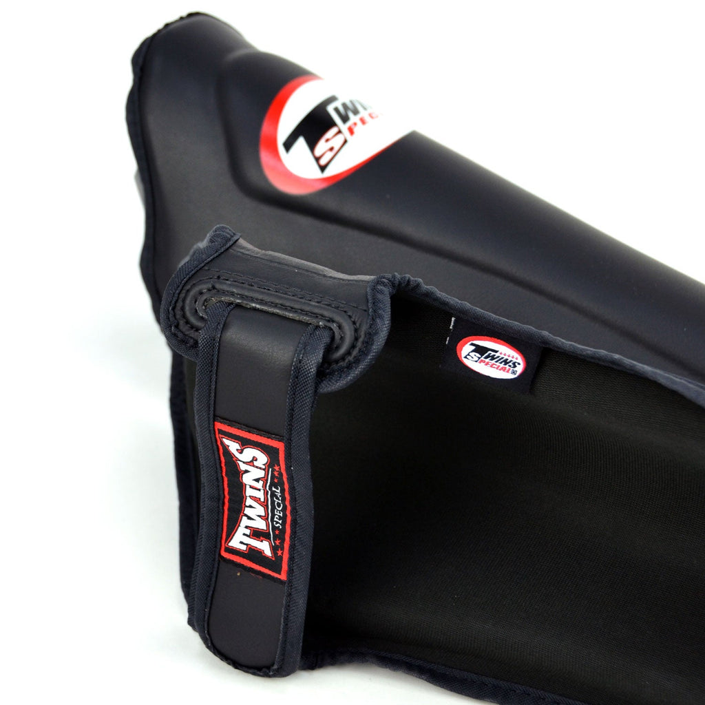 Twins Double Padded Shin Pads Black