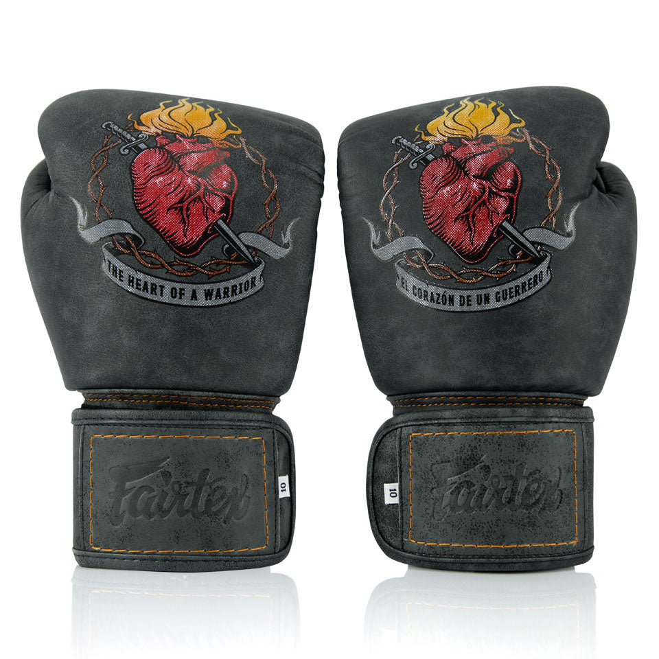 Fairtex X Tom Atencio Heart of The Warrior Boxing Gloves