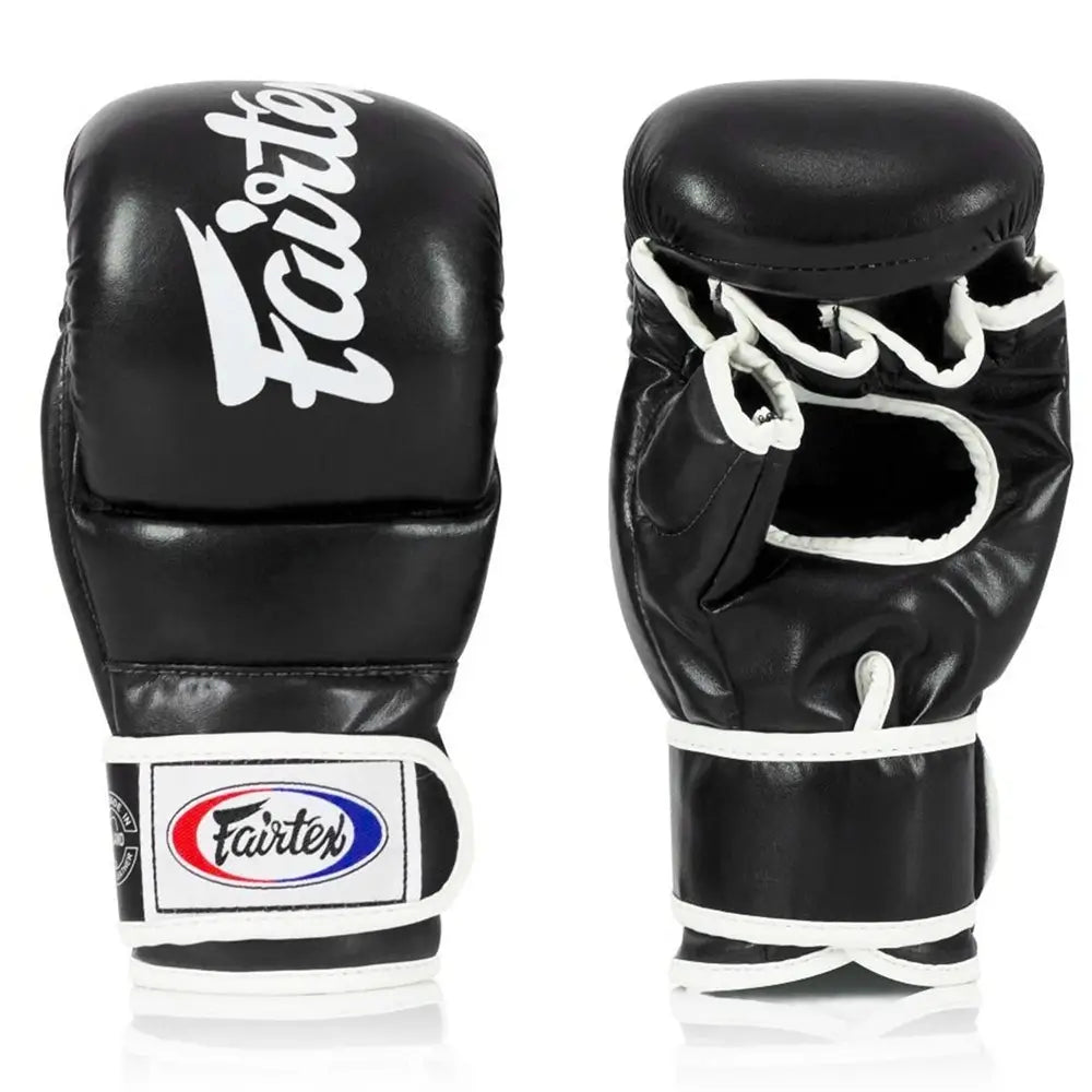 Fairtex Super Sparring MMA Gloves Black/White