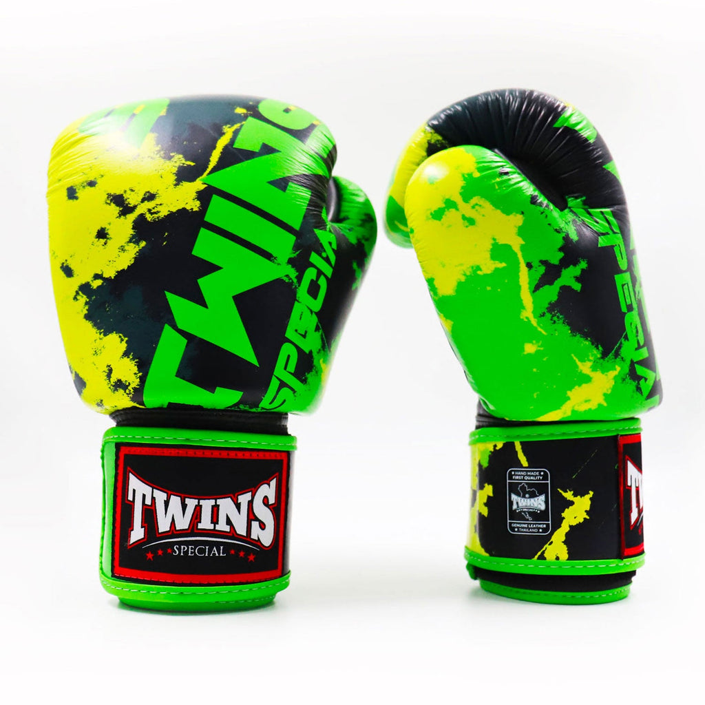 Twins Candy Boxing Gloves Black/Green