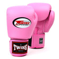 Twins Velcro Boxing Gloves Pink