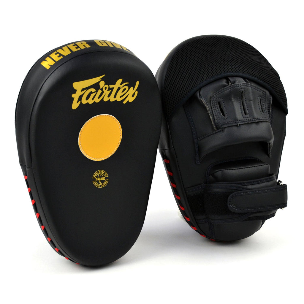 Fairtex Maximized Focus Mitts Black/Gold