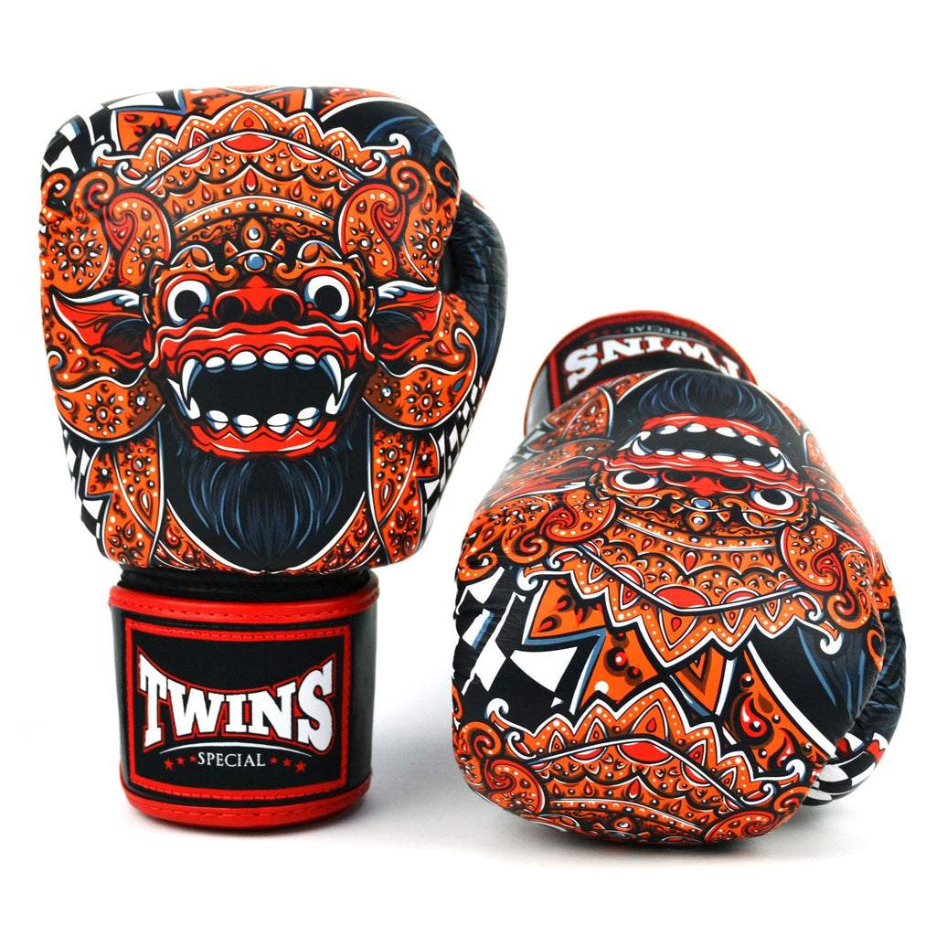 Twins Barong Boxing Gloves Black/Red