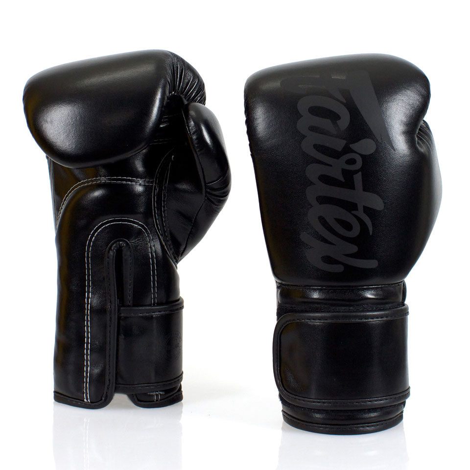 Fairtex Microfiber Boxing Gloves Black