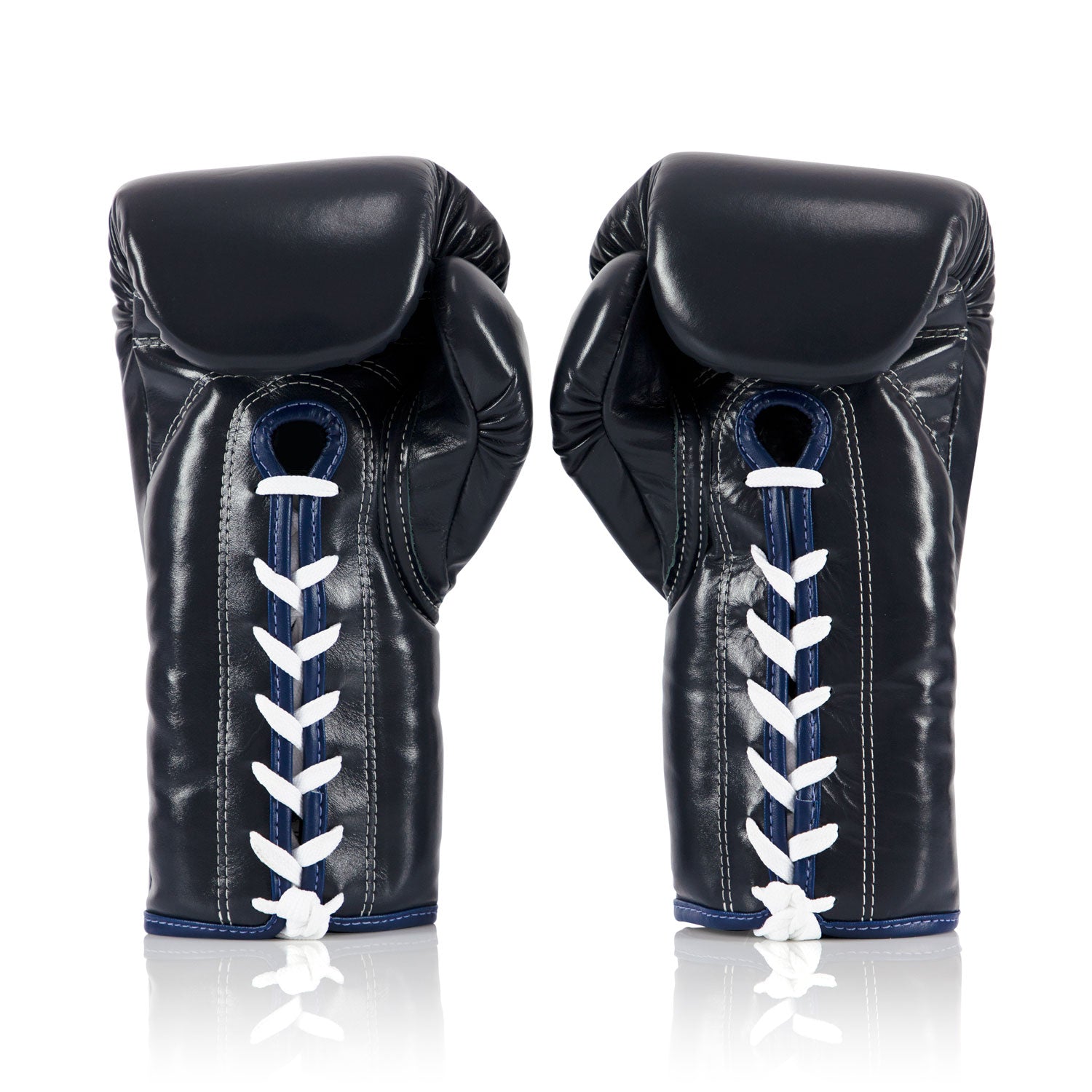 Fairtex Lace-up Boxing Gloves Blue