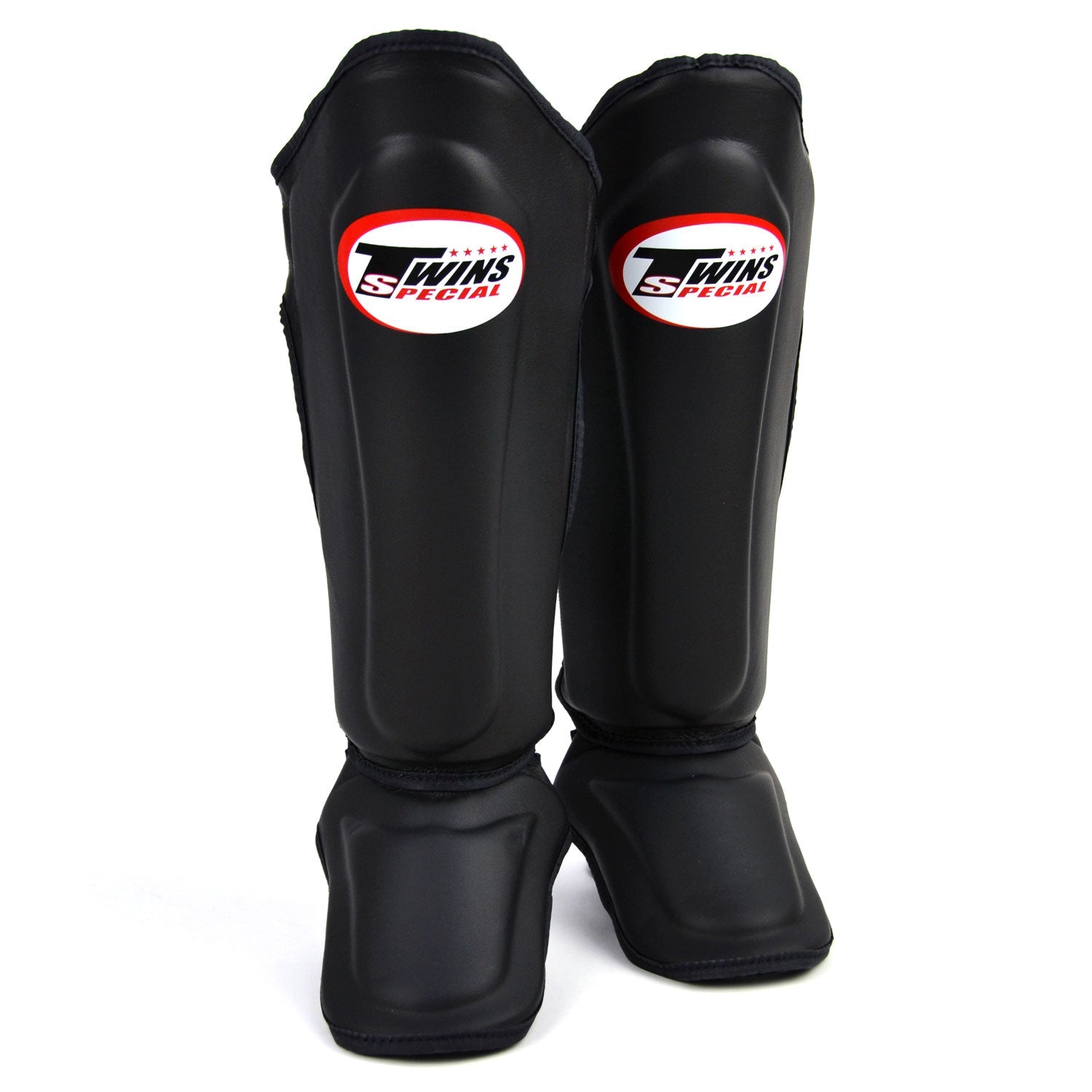 Twins Double Padded Shin Pads Black