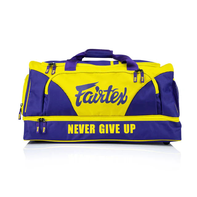 Fairtex Heavy Duty Gym Bag Blue/Yellow