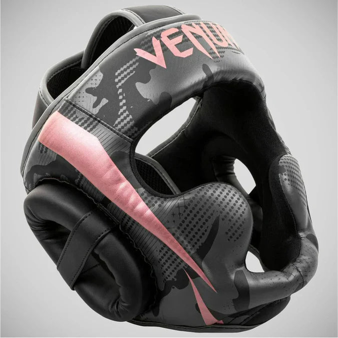 Venum Elite Head Guard Black/Pink