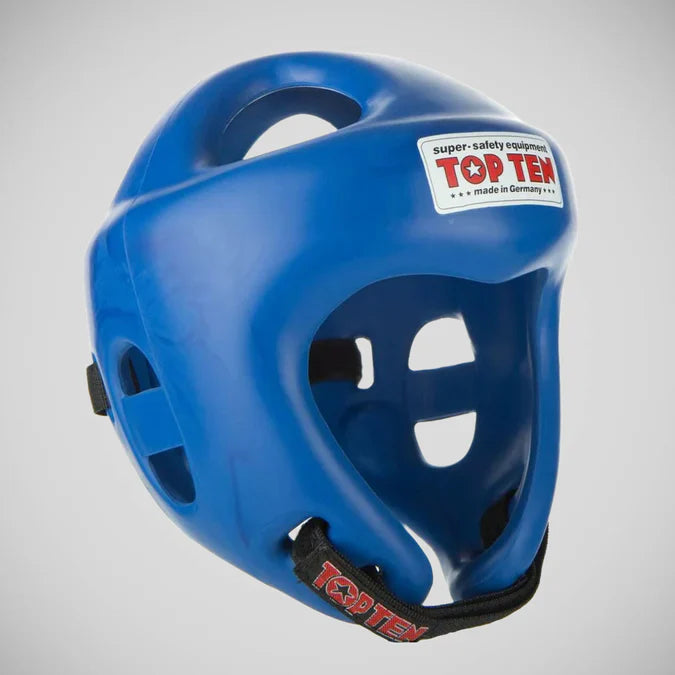 Top Ten Fight Head Guard Blue
