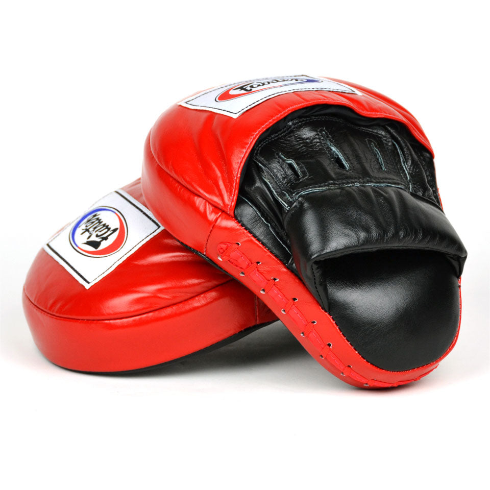 Fairtex Contoured Focus Mitts Red/Black