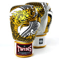 Twins Nagas Boxing Gloves White/Gold