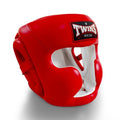 Twins Leather Sparring Headguard HGL3 Red