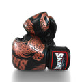 Twins Dragon Boxing Gloves FBGV-49 Black/Copper