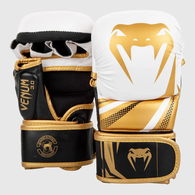 Venum Challenger 3.0 MMA Gloves White/Black/Gold