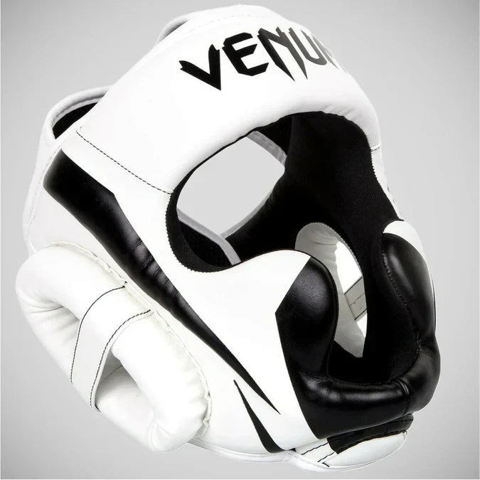 Venum Elite Head Guard White/Black