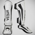 Venum Elite Shin Guards White/Camo