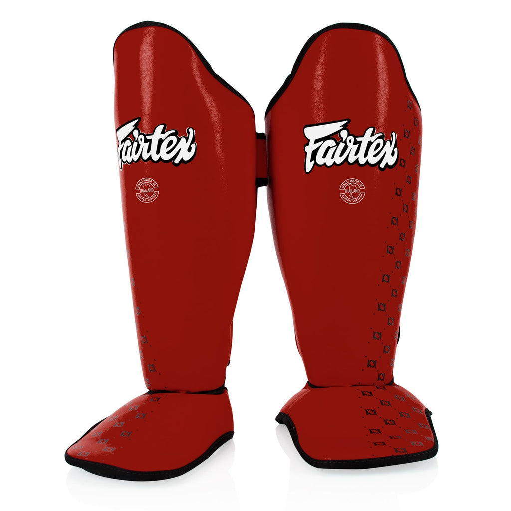 Fairtex Shin Pads Red