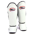 Twins Double Padded Shin Pads White