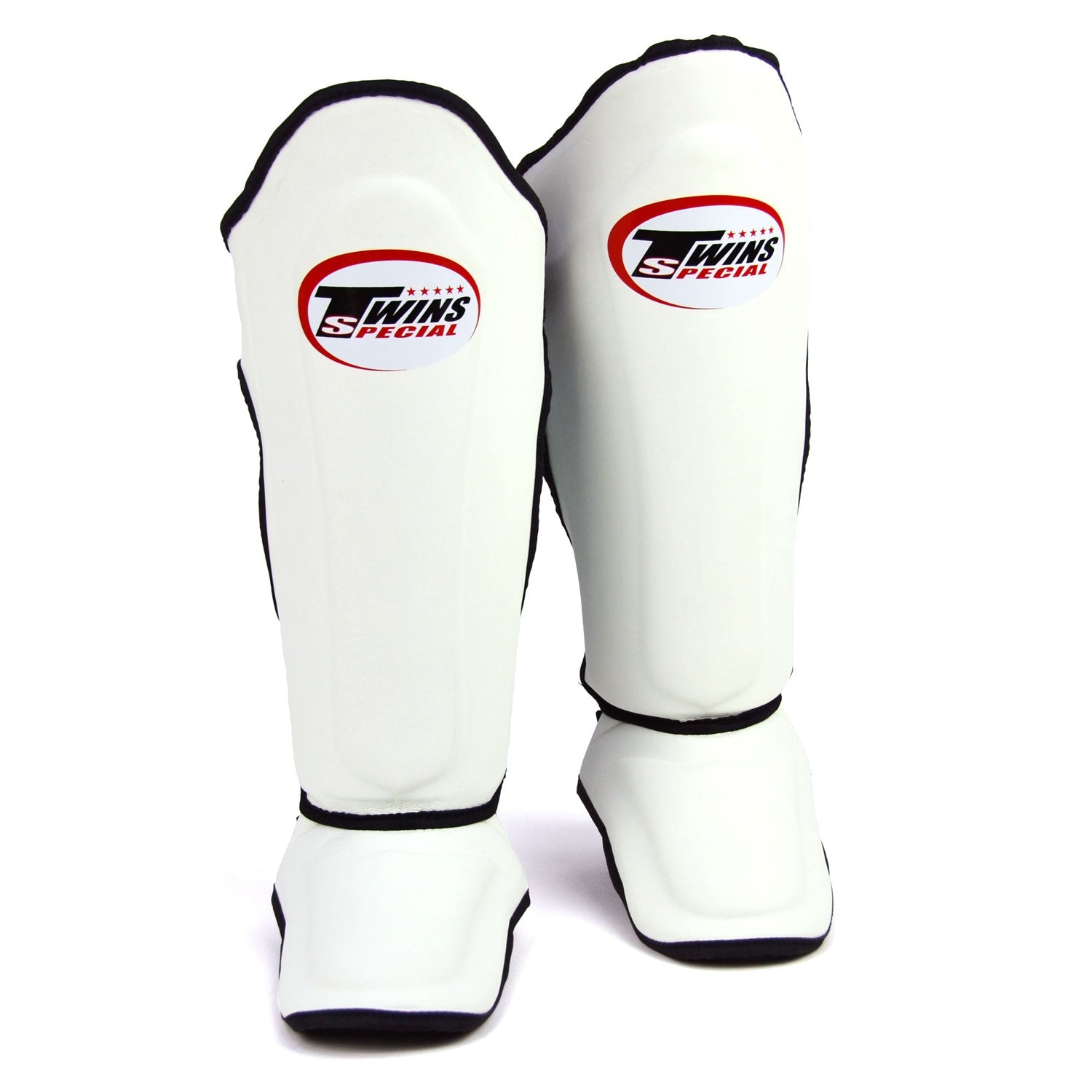 Twins Double Padded Shin Pads White