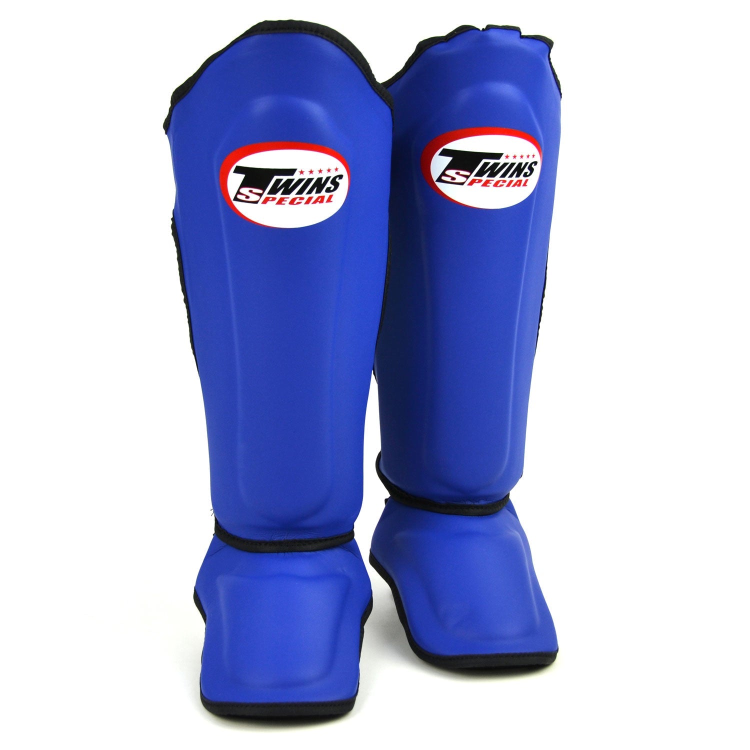 Twins Double Padded Shin Pads Blue