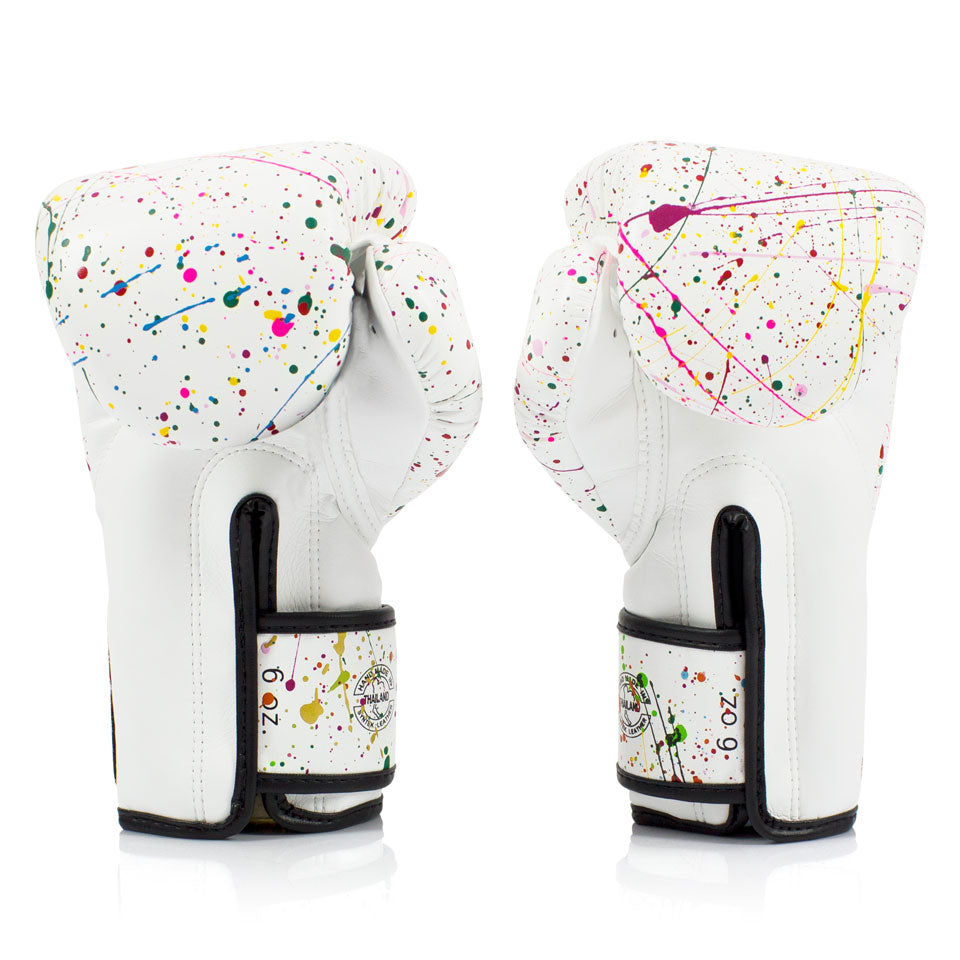 Fairtex The Painter Boxing Gloves White/Black