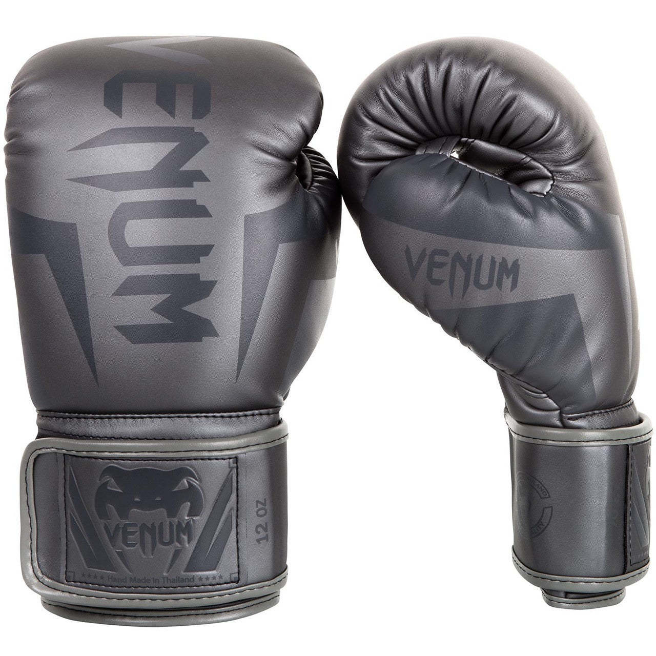 Venum Elite Boxing Gloves Grey/Grey