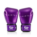 Fairtex Metallic Boxing Gloves Purple