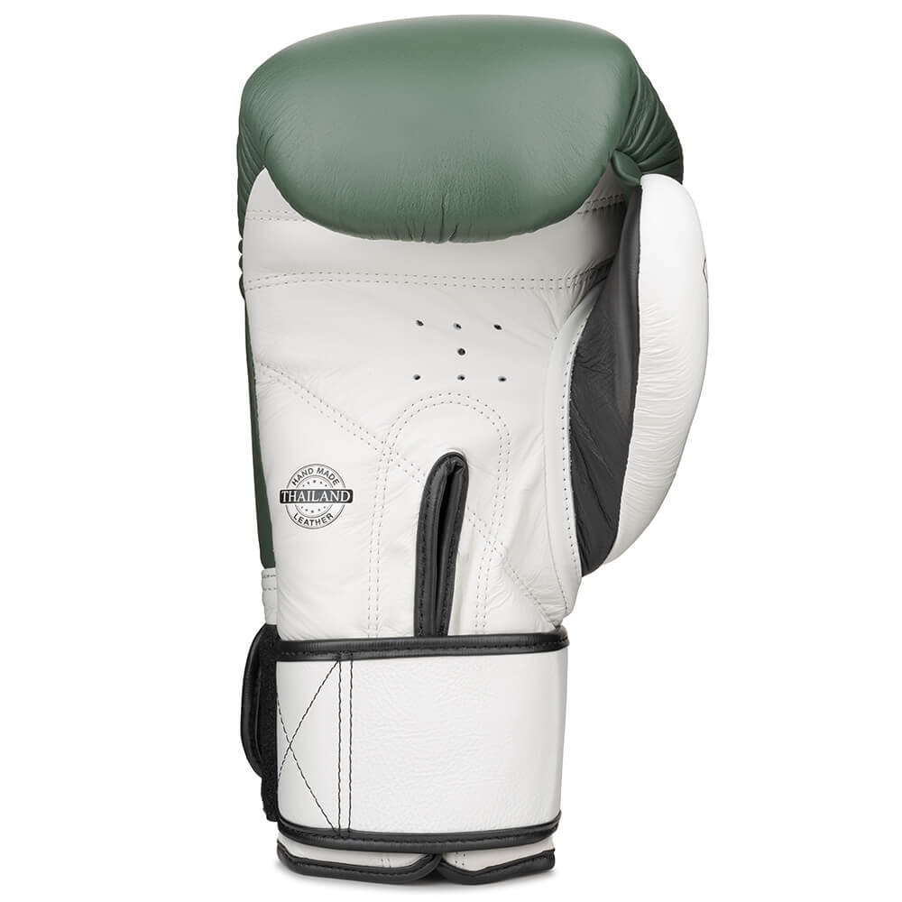 Boon Compact Boxing Gloves Olive Green/White