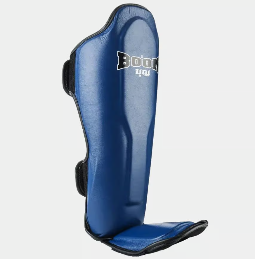 Boon Sport Muay Thai Shin Guards Blue