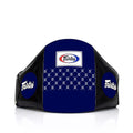 Fairtex Standard Leather Belly Pad BPV1  Blue/Black