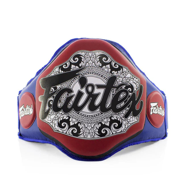 Fairtex Microfibre Belly Pad Blue/Red