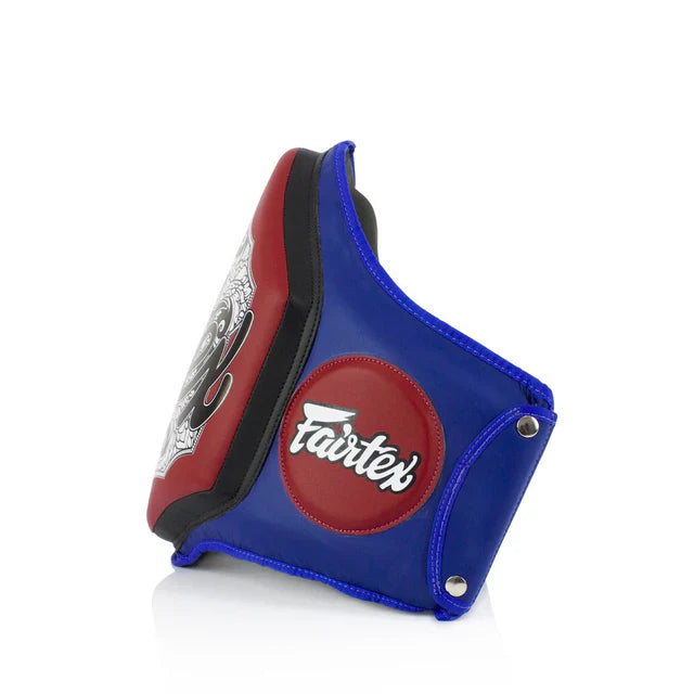 Fairtex Microfibre Belly Pad Blue/Red