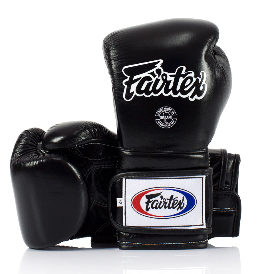 Fairtex Mexican Style Boxing Gloves Black