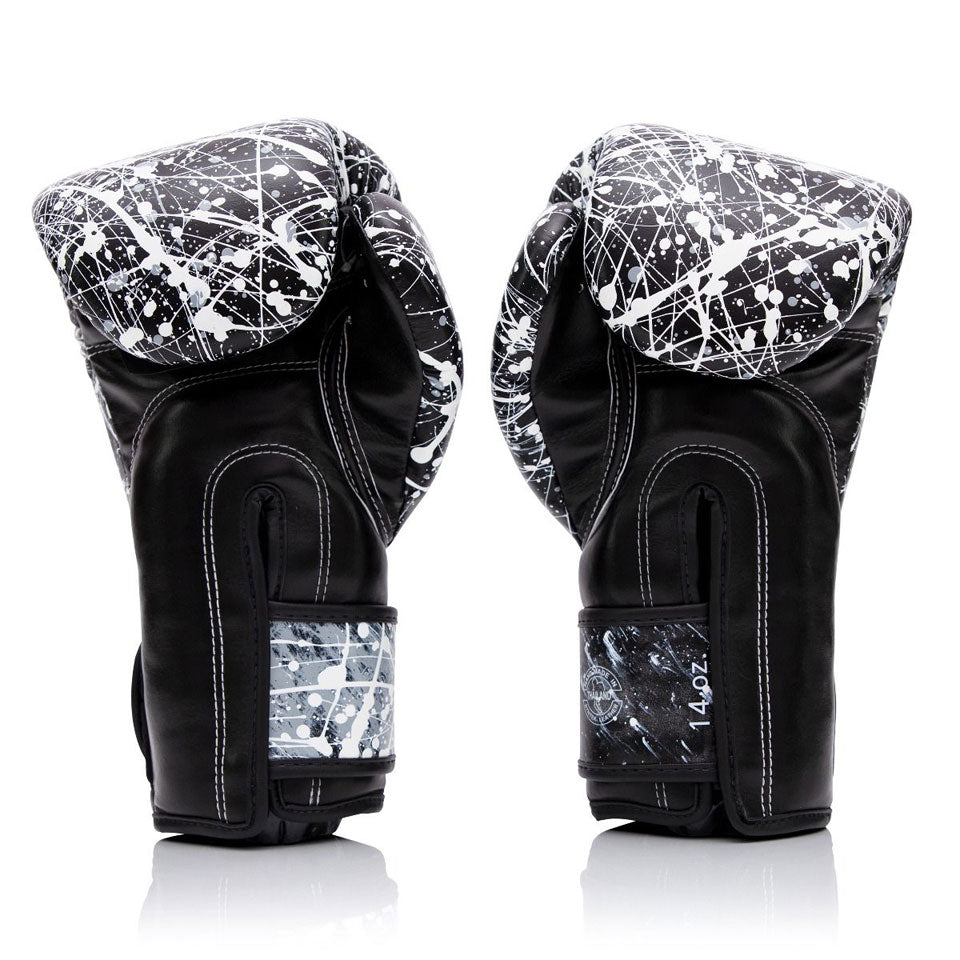 Fairtex The Painter Boxing Gloves Black/White