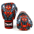 Twins Kabuki Boxing Gloves Black/Red
