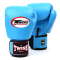 Twins Velcro Boxing Gloves Light Blue