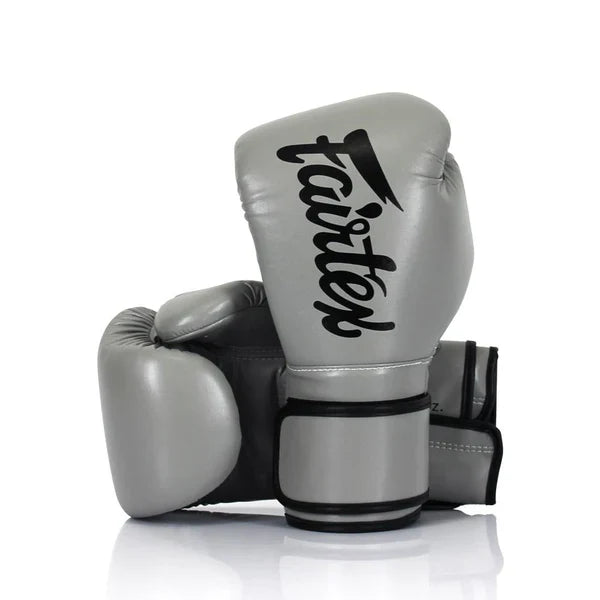 Fairtex Microfiber Boxing Gloves Grey
