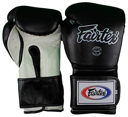 Fairtex Mexican Style Boxing Gloves Black/White