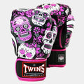 Twins Skull Boxing Gloves Pink