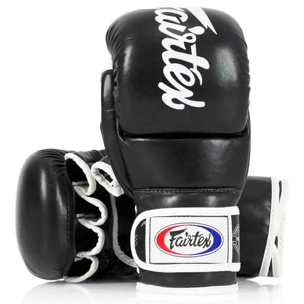Fairtex Super Sparring MMA Gloves Black/White