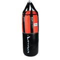 Fairtex Extra Large Leather Heavy Punch Bag HB3 Filled Black/Red